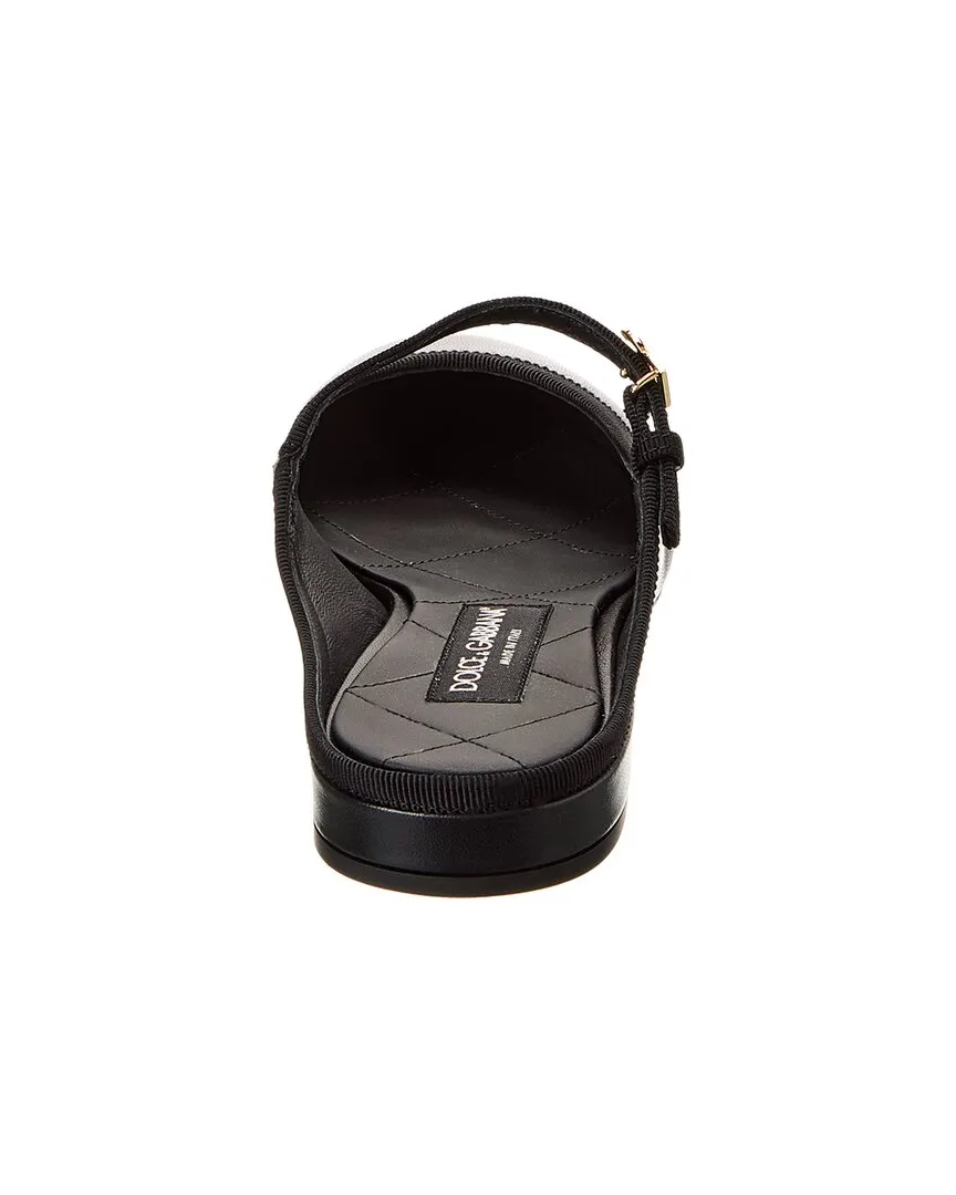 Dolce & Gabbana Leather Mule