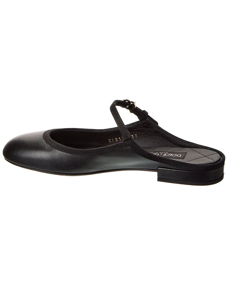 Dolce & Gabbana Leather Mule
