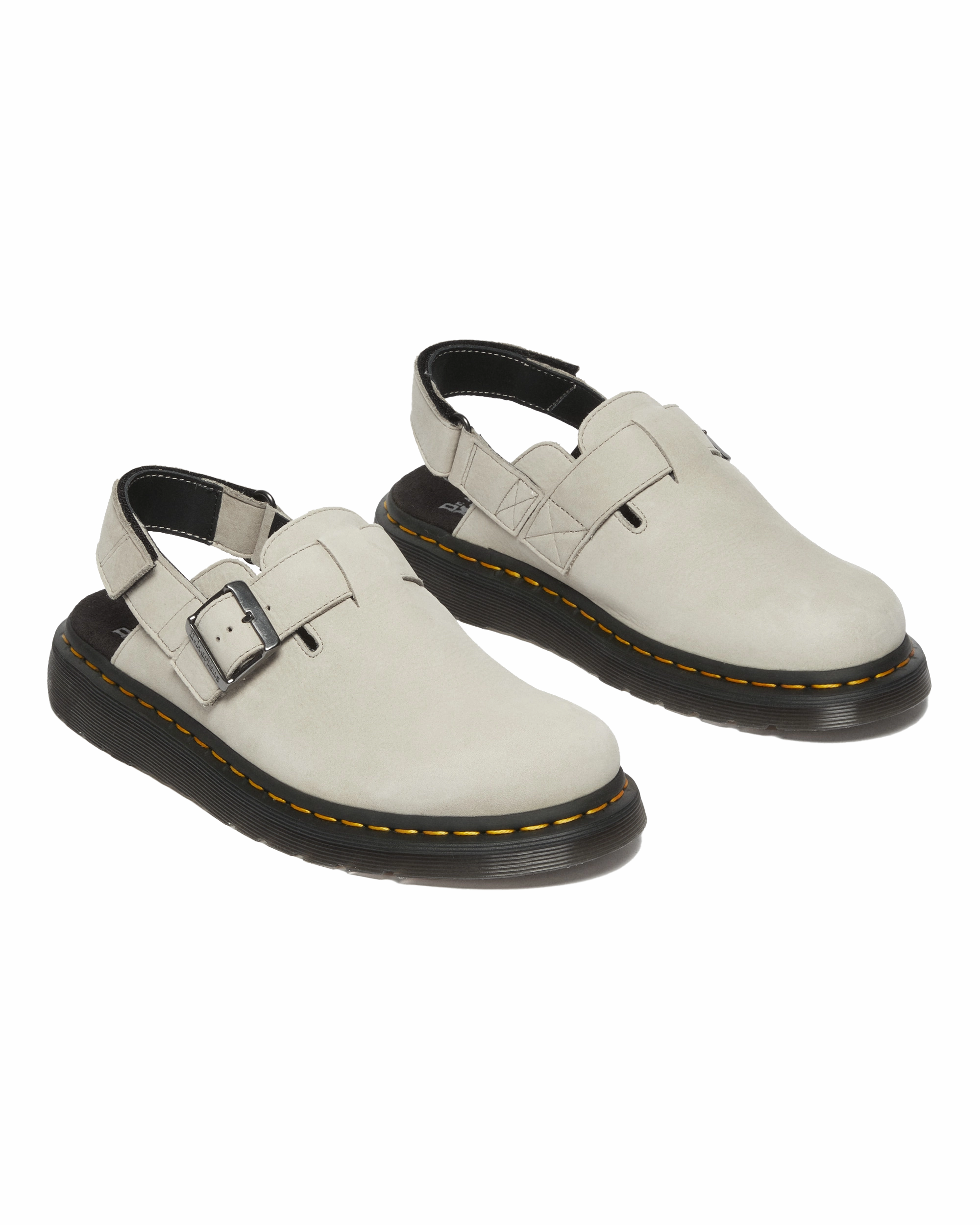 Dr Martens Shoes Jorge II Buttersoft Mules in Warmed Stone