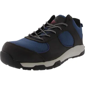 Edge Mens Slip Resistant Suede Work & Safety Shoes