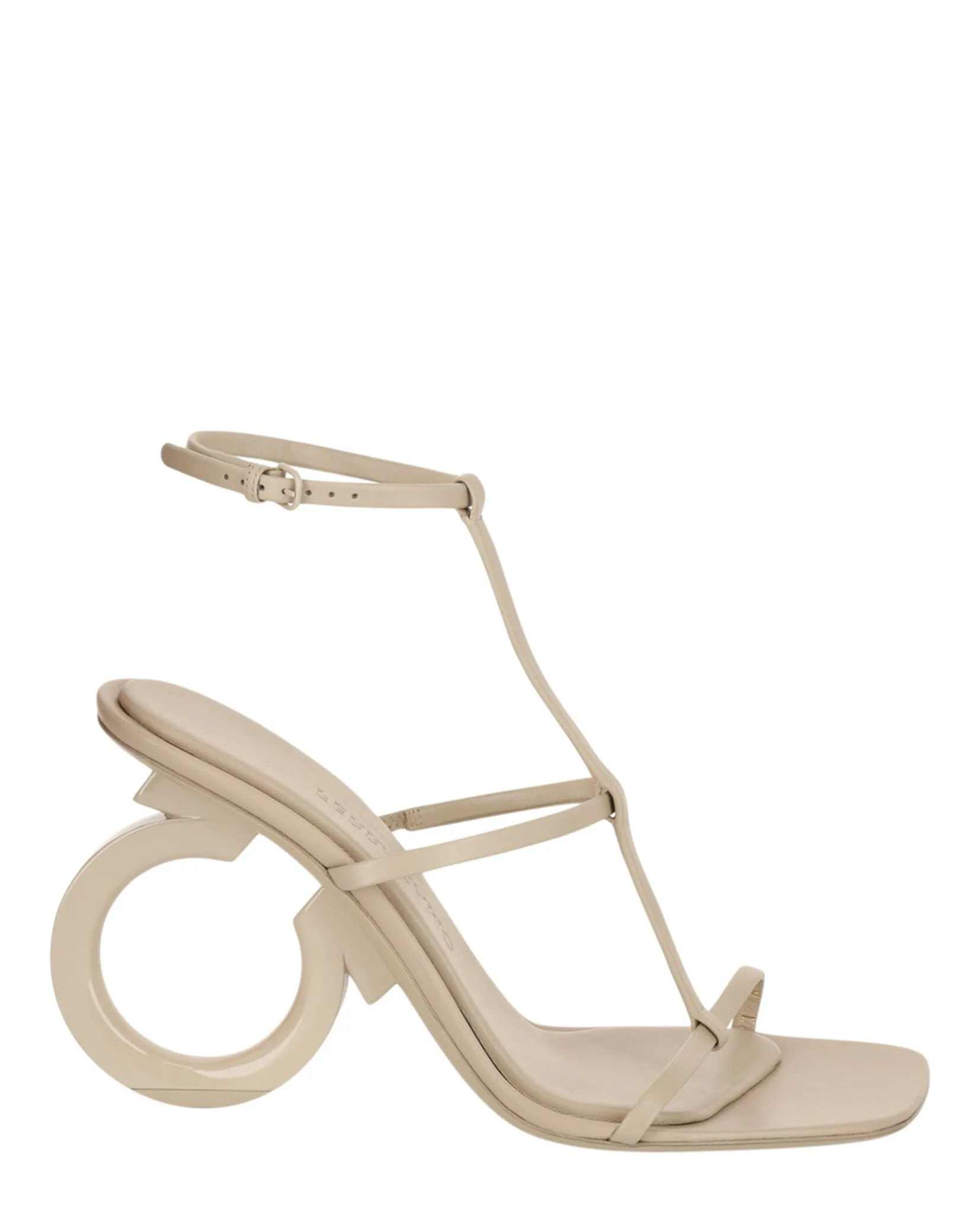 Elina X5 Gancini Logo Heels