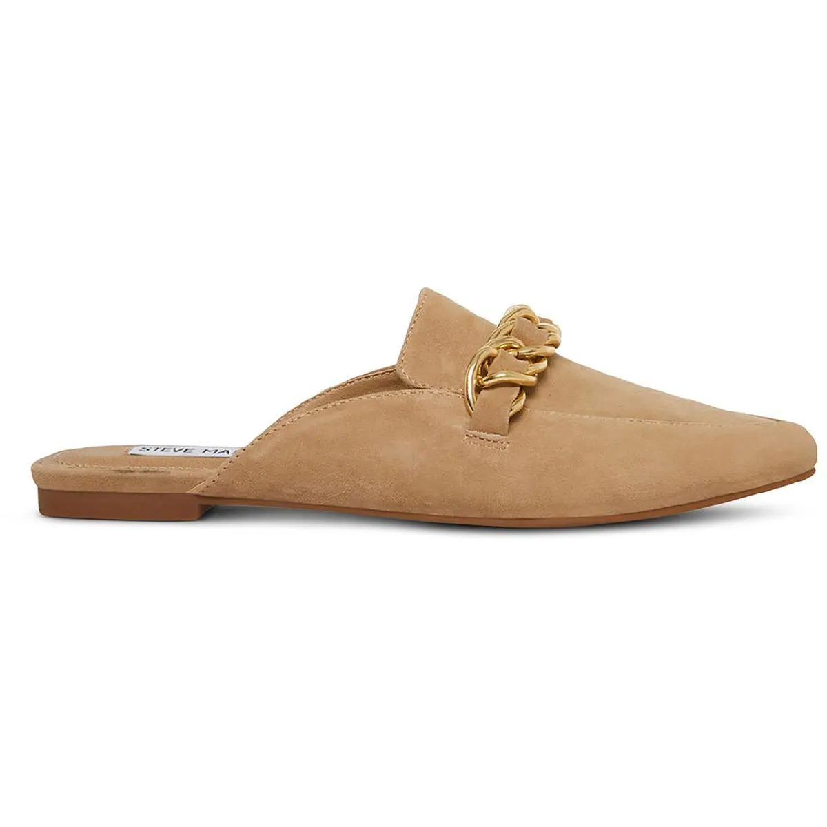 Faine  Womens Suede Pointed Toe Mules
