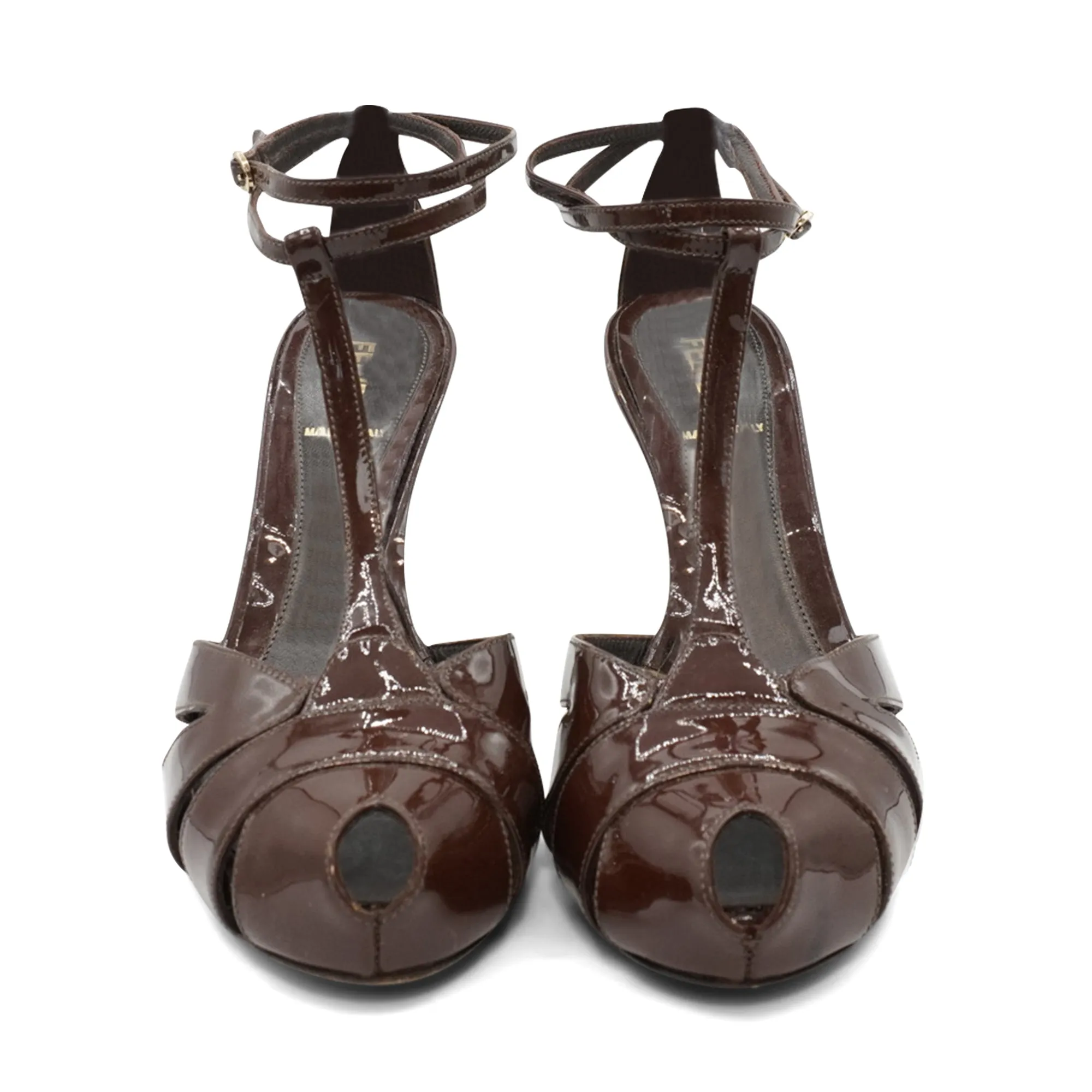Fendi Patent Sandals - Women's 38