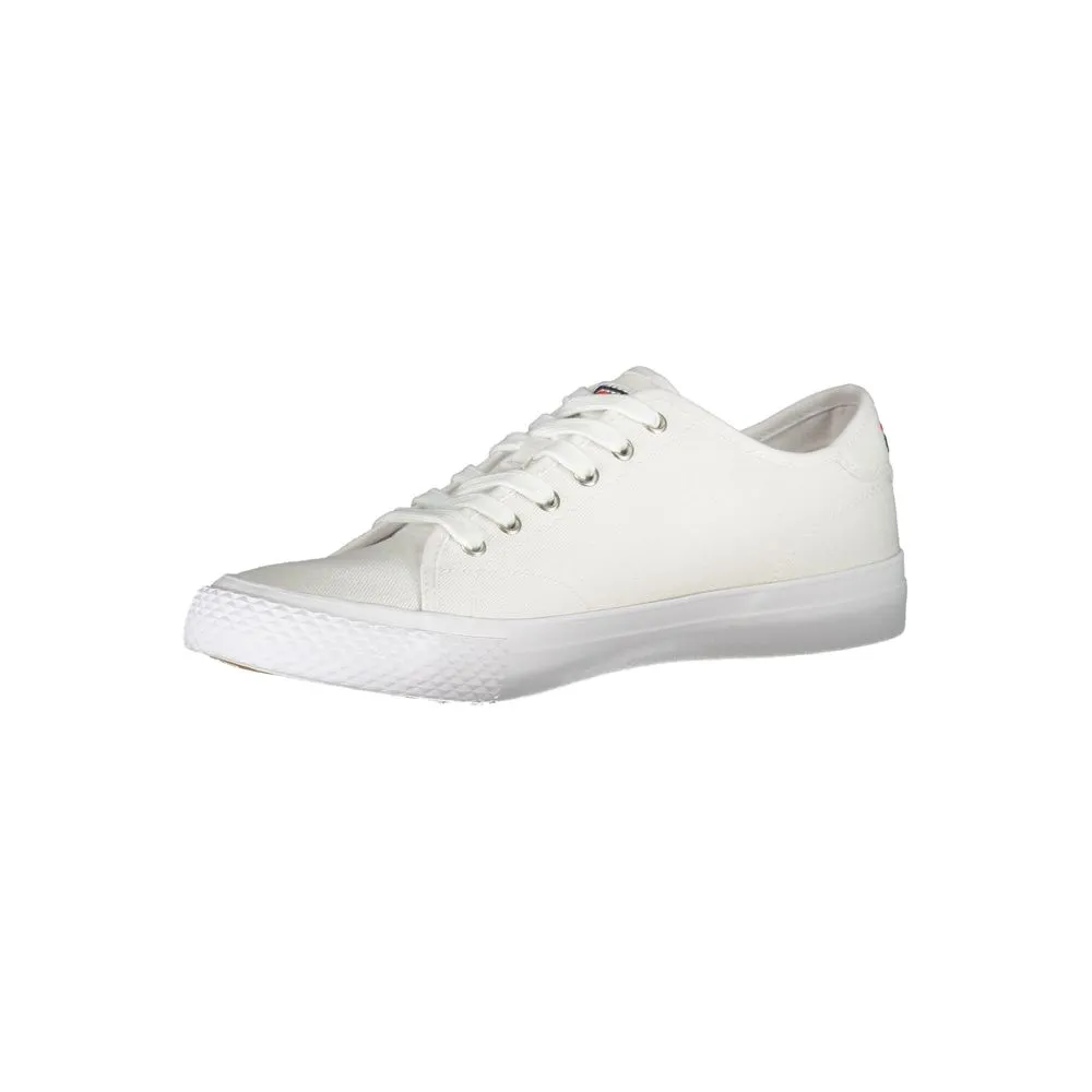 Fila Classic Lace-up Sports Sneakers with Contrast Men's Details