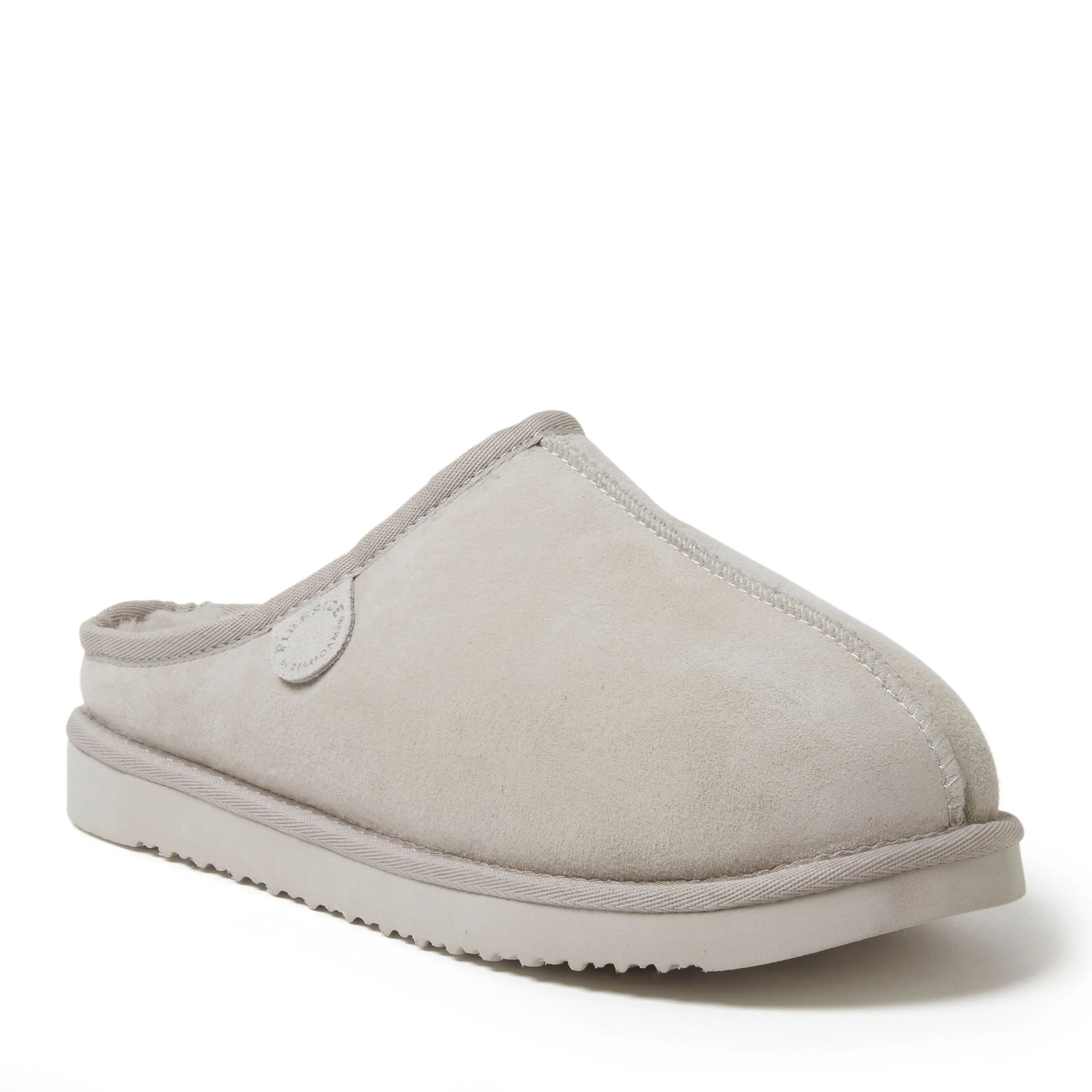 Fireside By Dearfoams Men's Grafton Genuine Shearling Clog