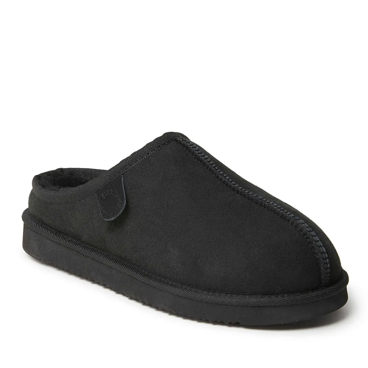 Fireside By Dearfoams Men's Grafton Genuine Shearling Clog
