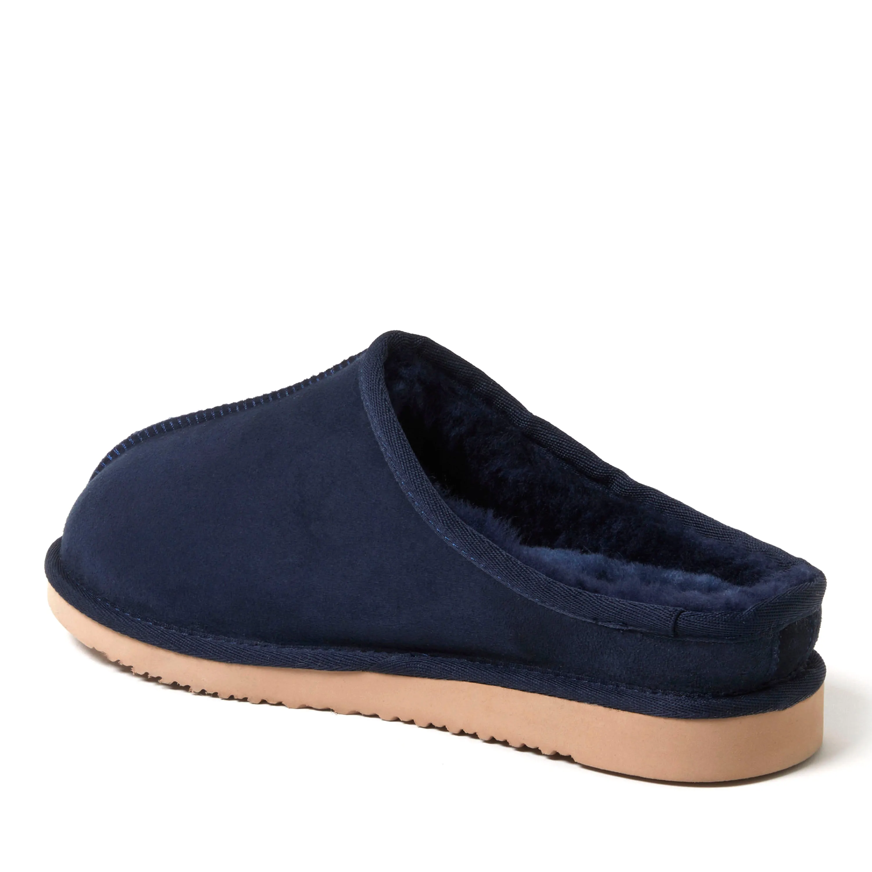 Fireside By Dearfoams Men's Grafton Genuine Shearling Clog