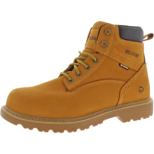 Floorhand Mens Padded Insole Leather Work & Safety Boot