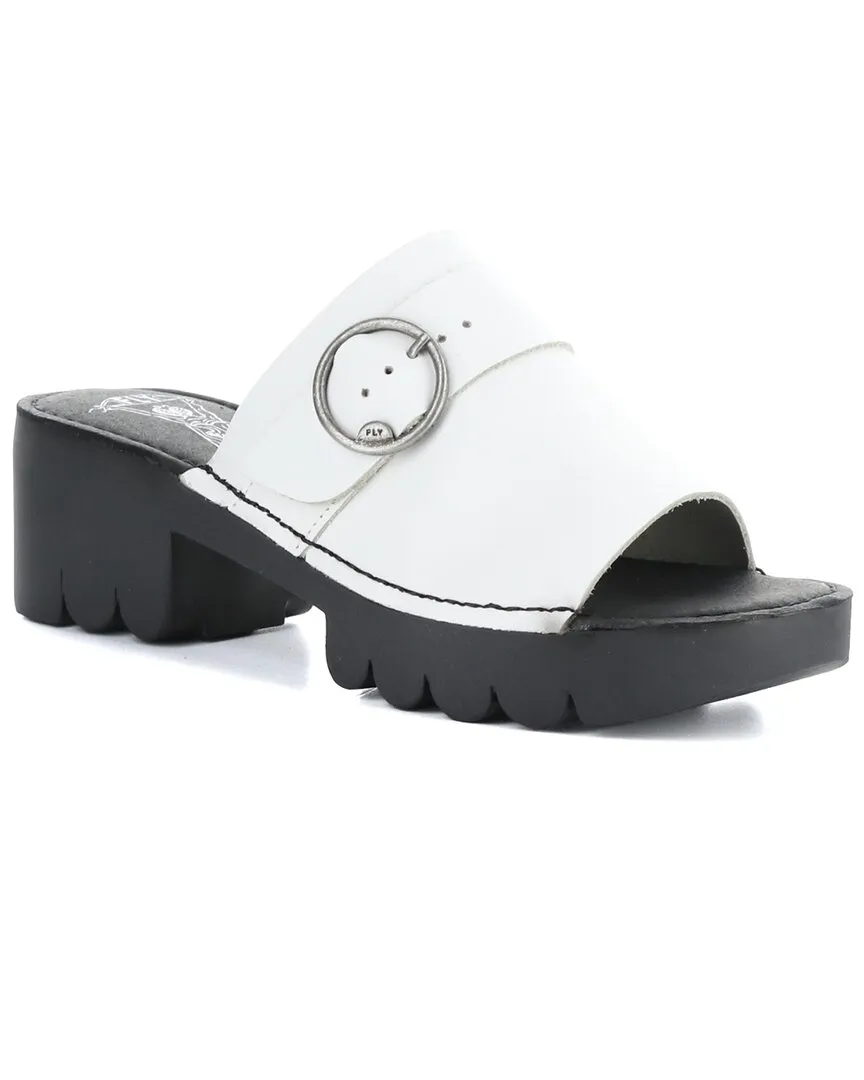 FLY London Eple Leather Mule