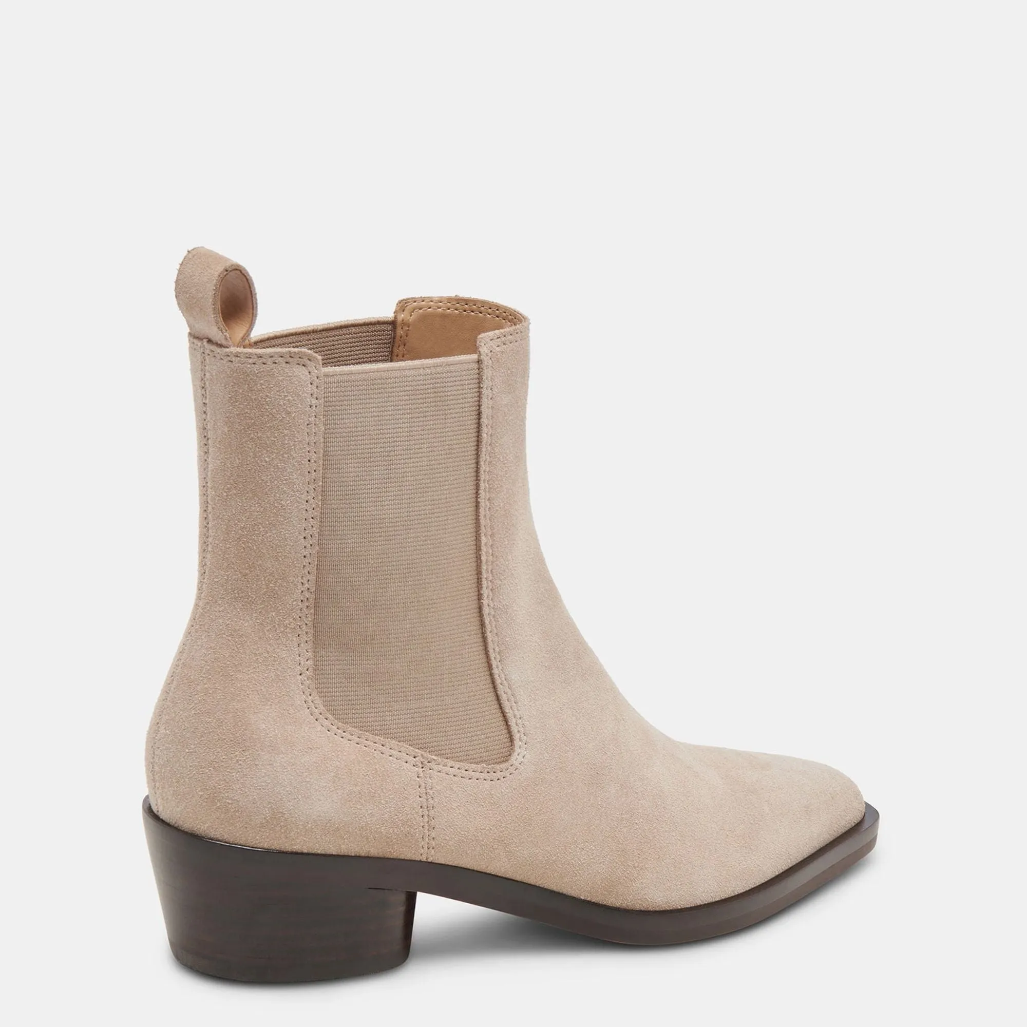 Foster Booties Taupe Suede