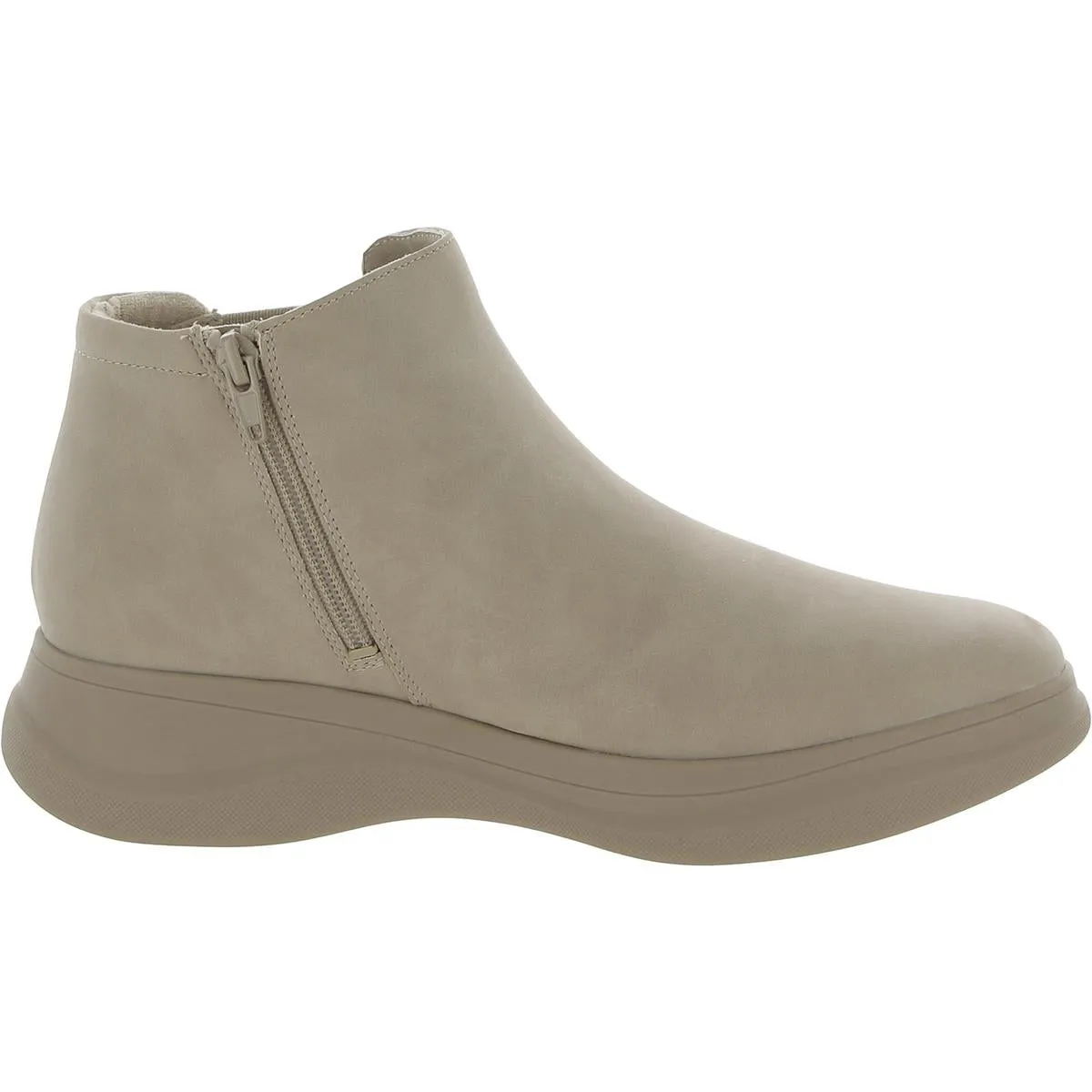 Genn-Swerve Womens Faux Leather Round Toe Booties