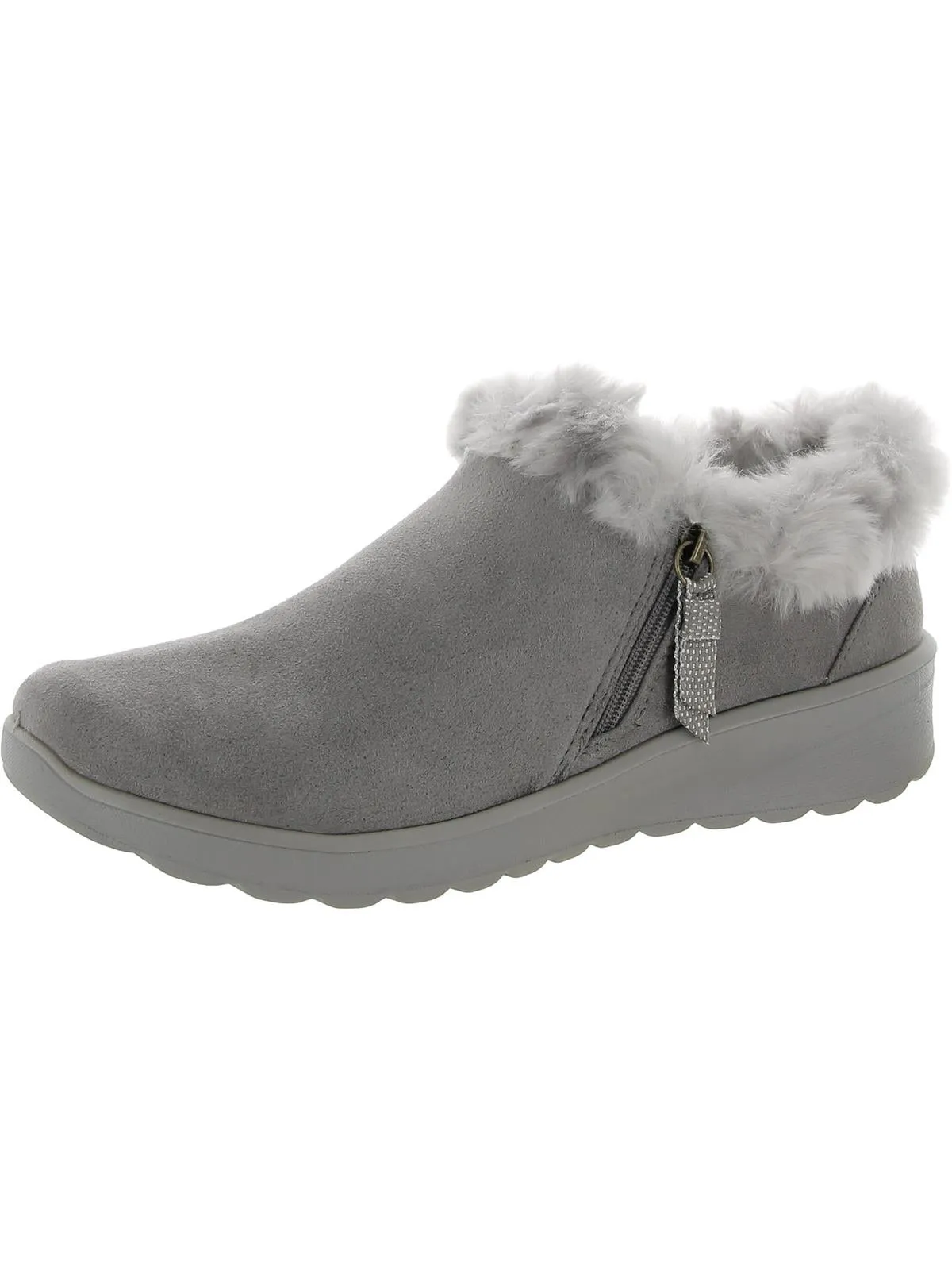 Genuine Womens Faux Shearling Padded insole Booties