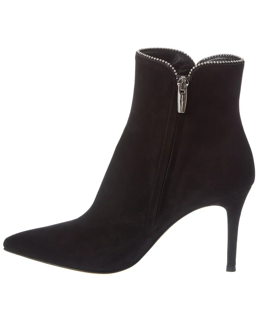 Gianvito Rossi Neige 85 Suede Bootie