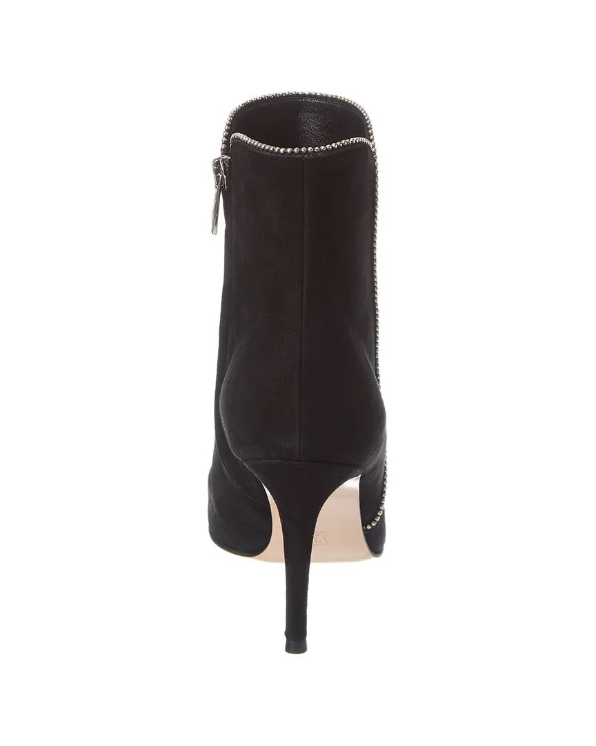 Gianvito Rossi Neige 85 Suede Bootie