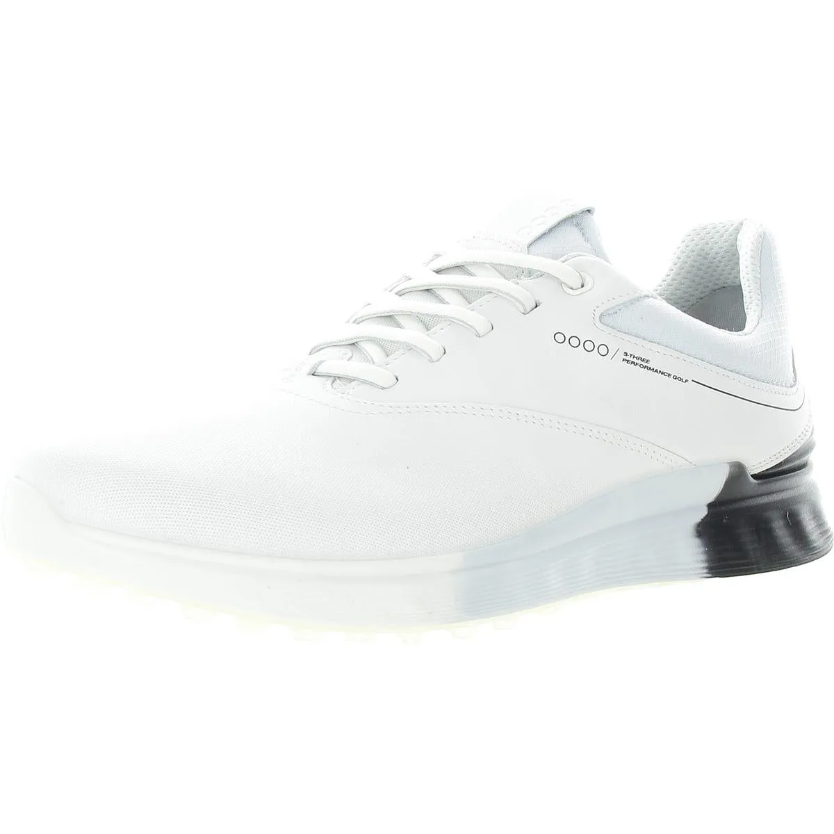 Golf S-Three Mens Lace-Up Leather Casual And Fashion Sneakers