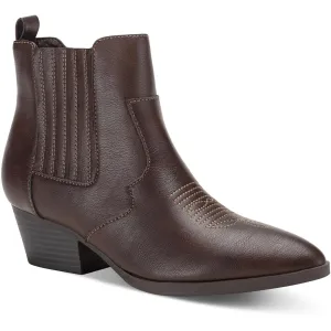 Grangerr  Womens Faux Leather Booties