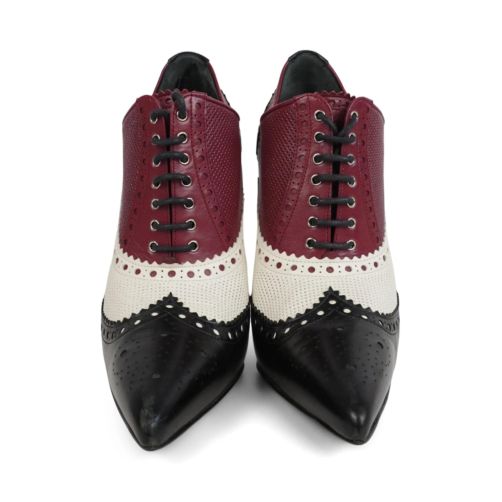 Gucci Brogue Booties - Women's 39