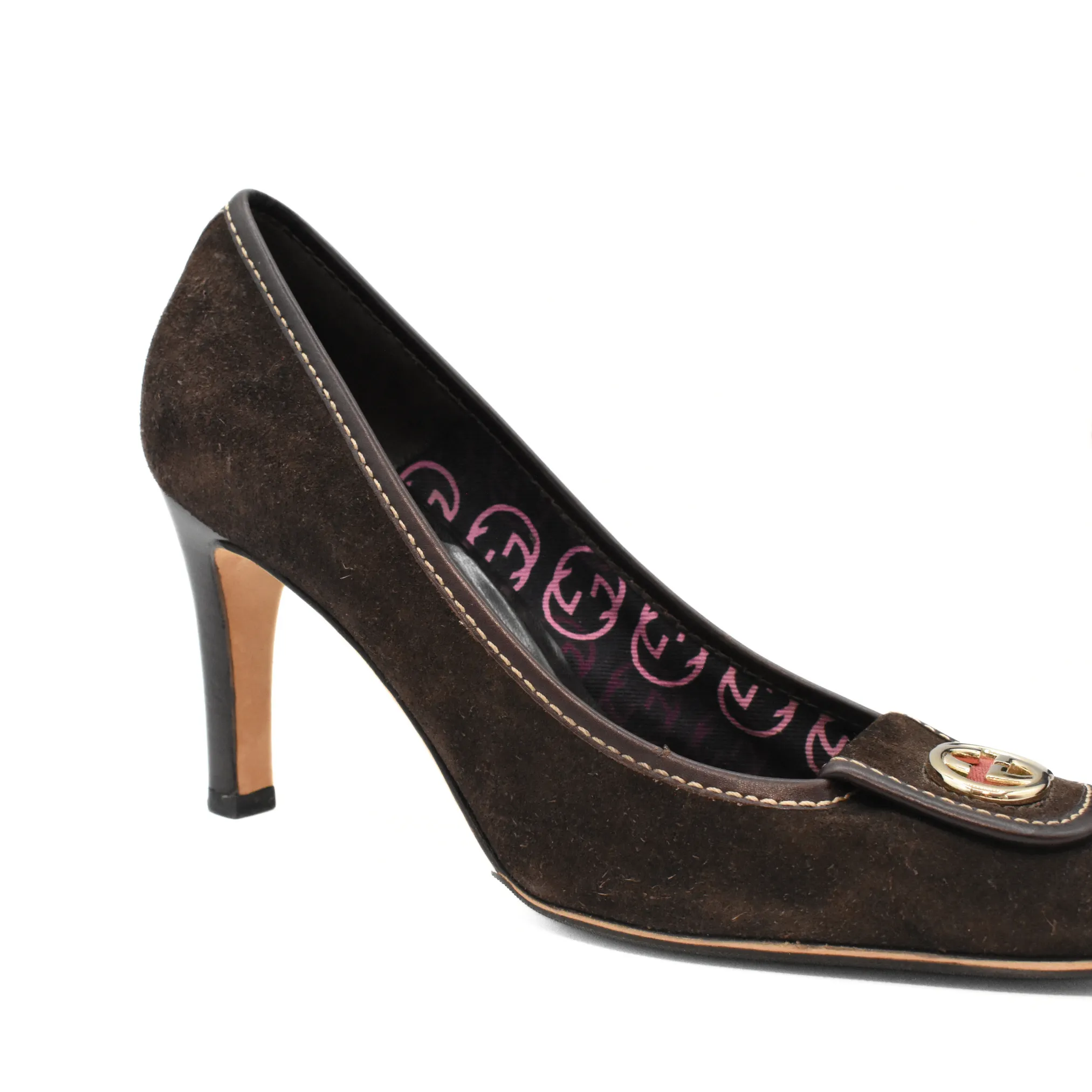 Gucci Interlocking GG Pumps - Women's 7.5