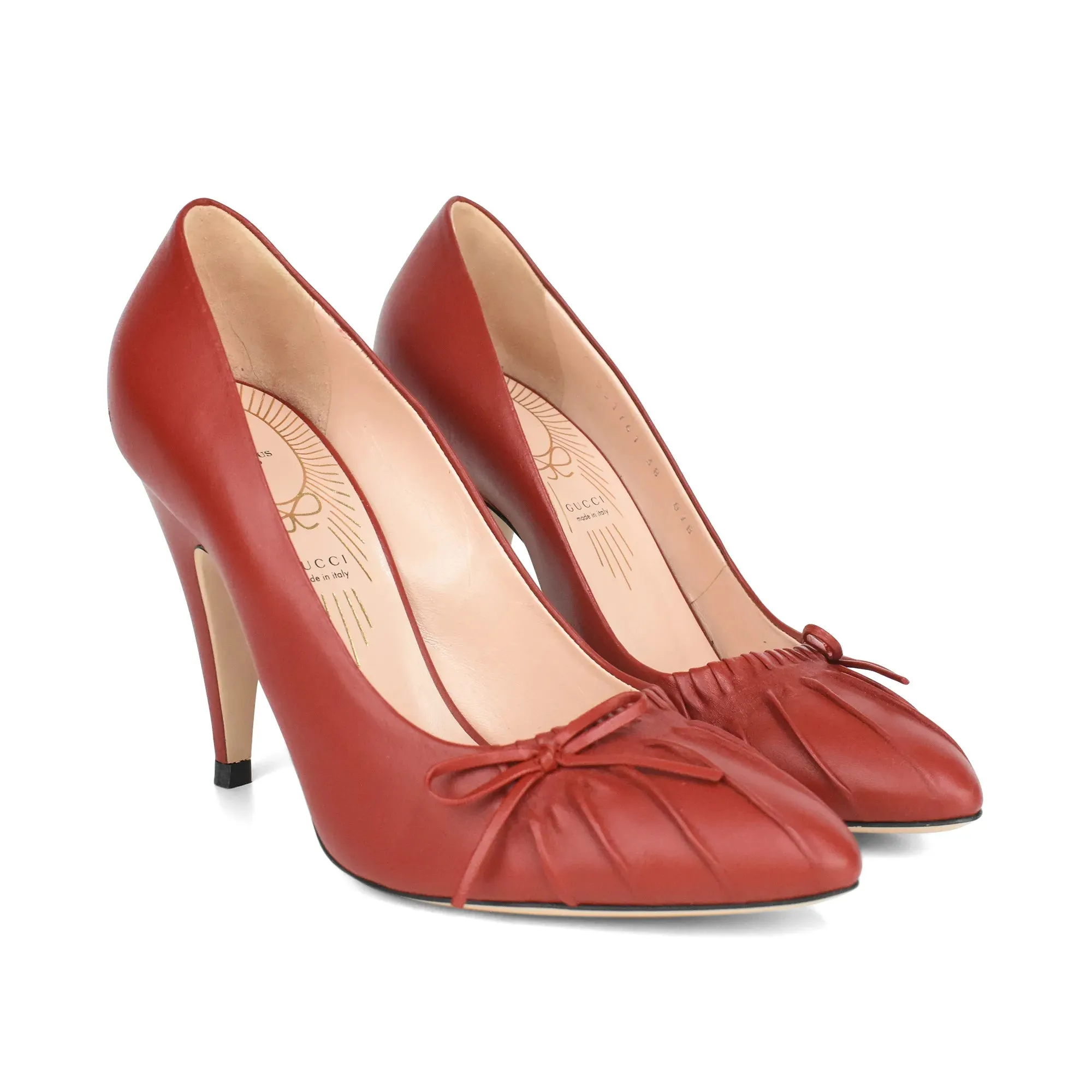 Gucci 'Nº8 Hibiscus Red' Pumps - Women's 38