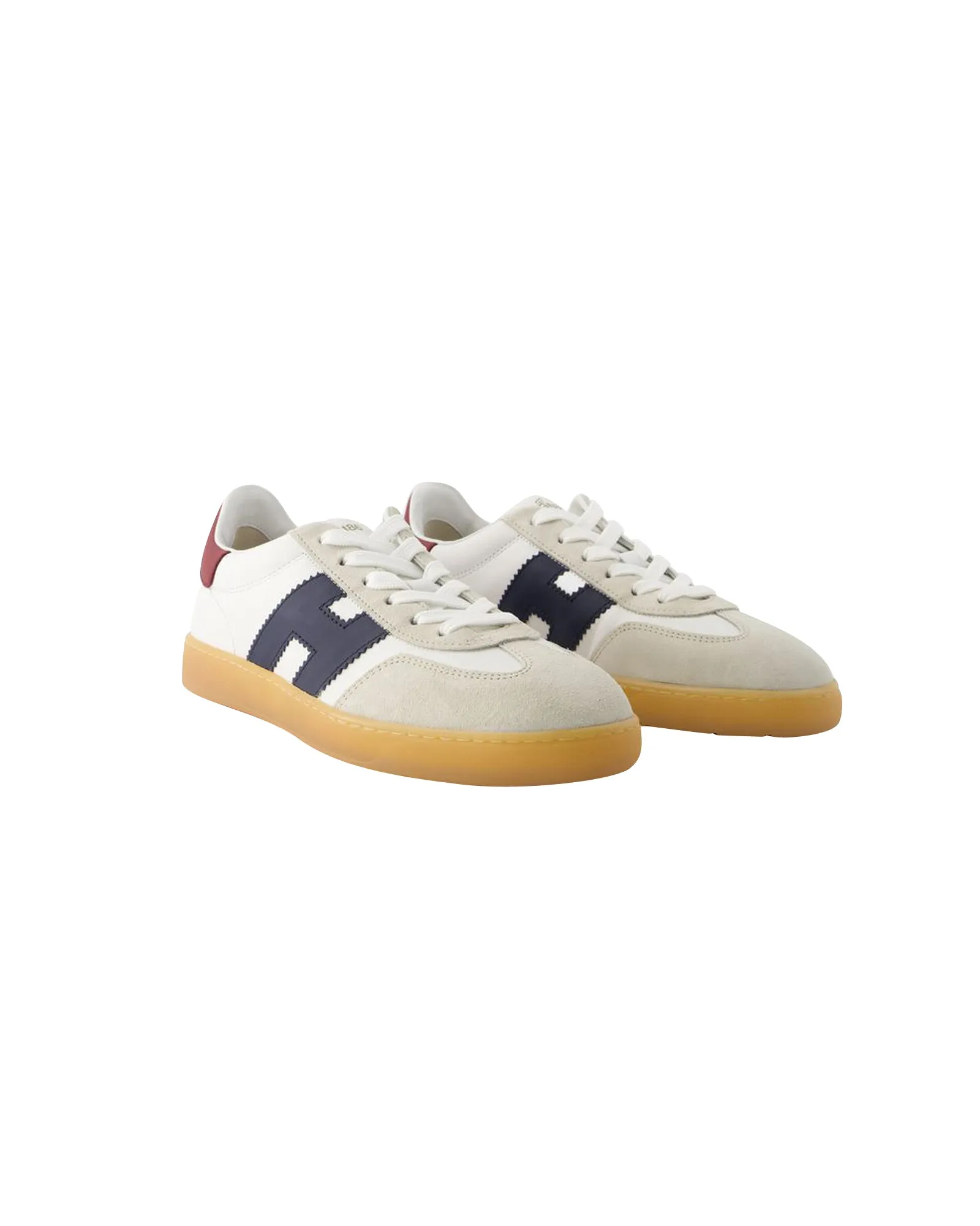 H647 Allacciato Sneakers - Hogan - Leather - White
