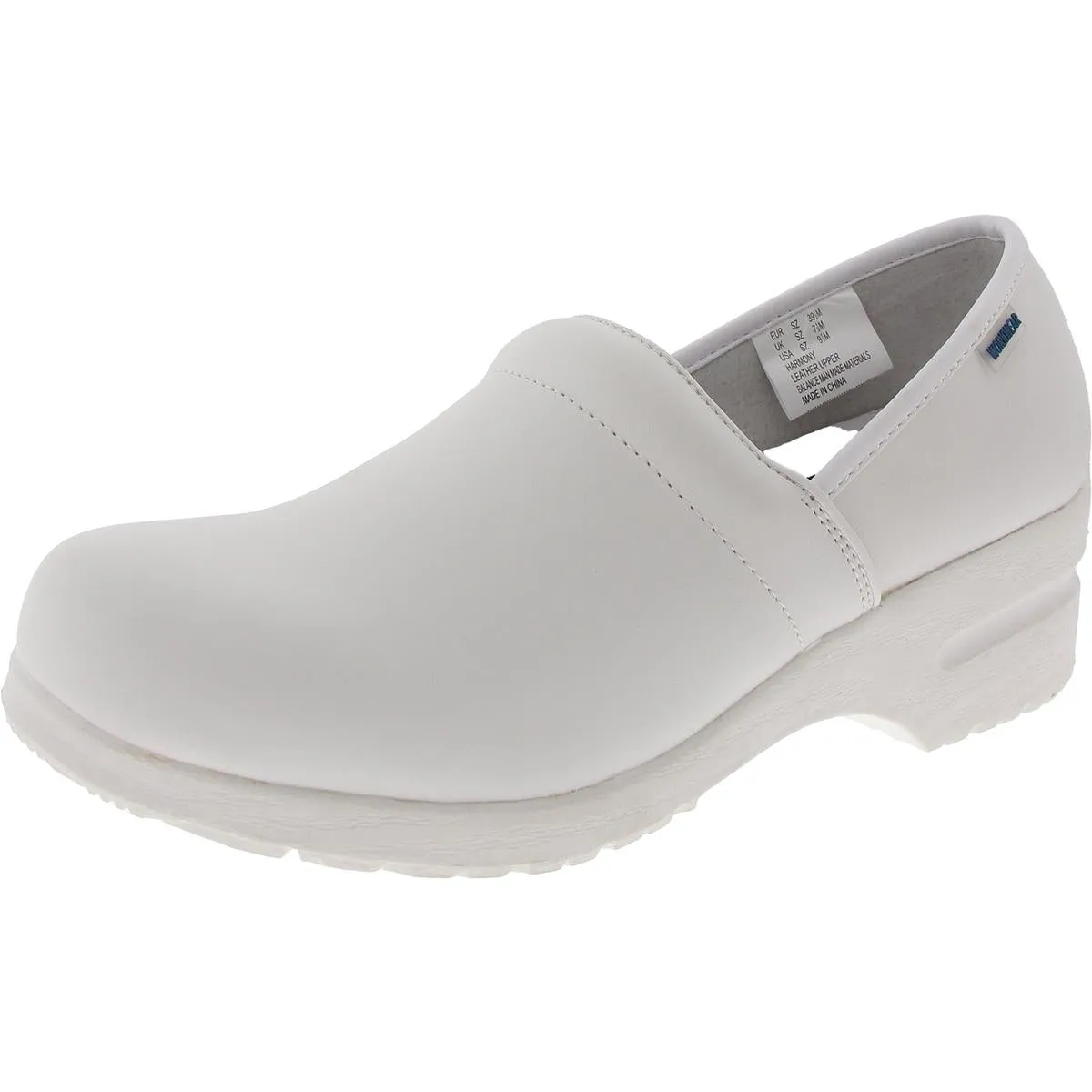 Harmony Womens Leather Laceless Work and Safety Shoes