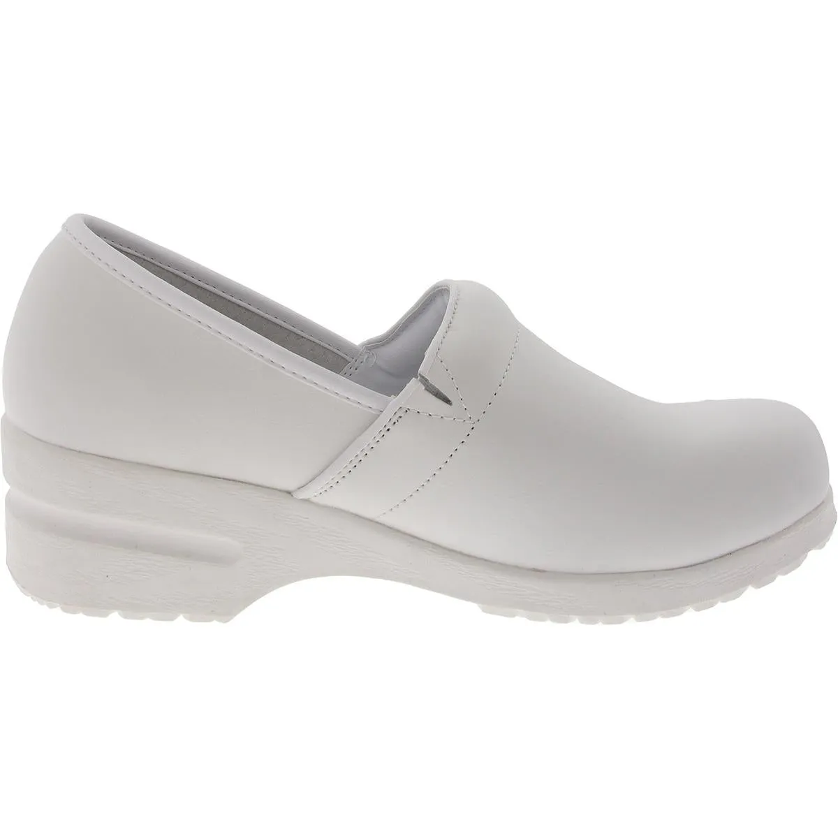 Harmony Womens Leather Laceless Work and Safety Shoes