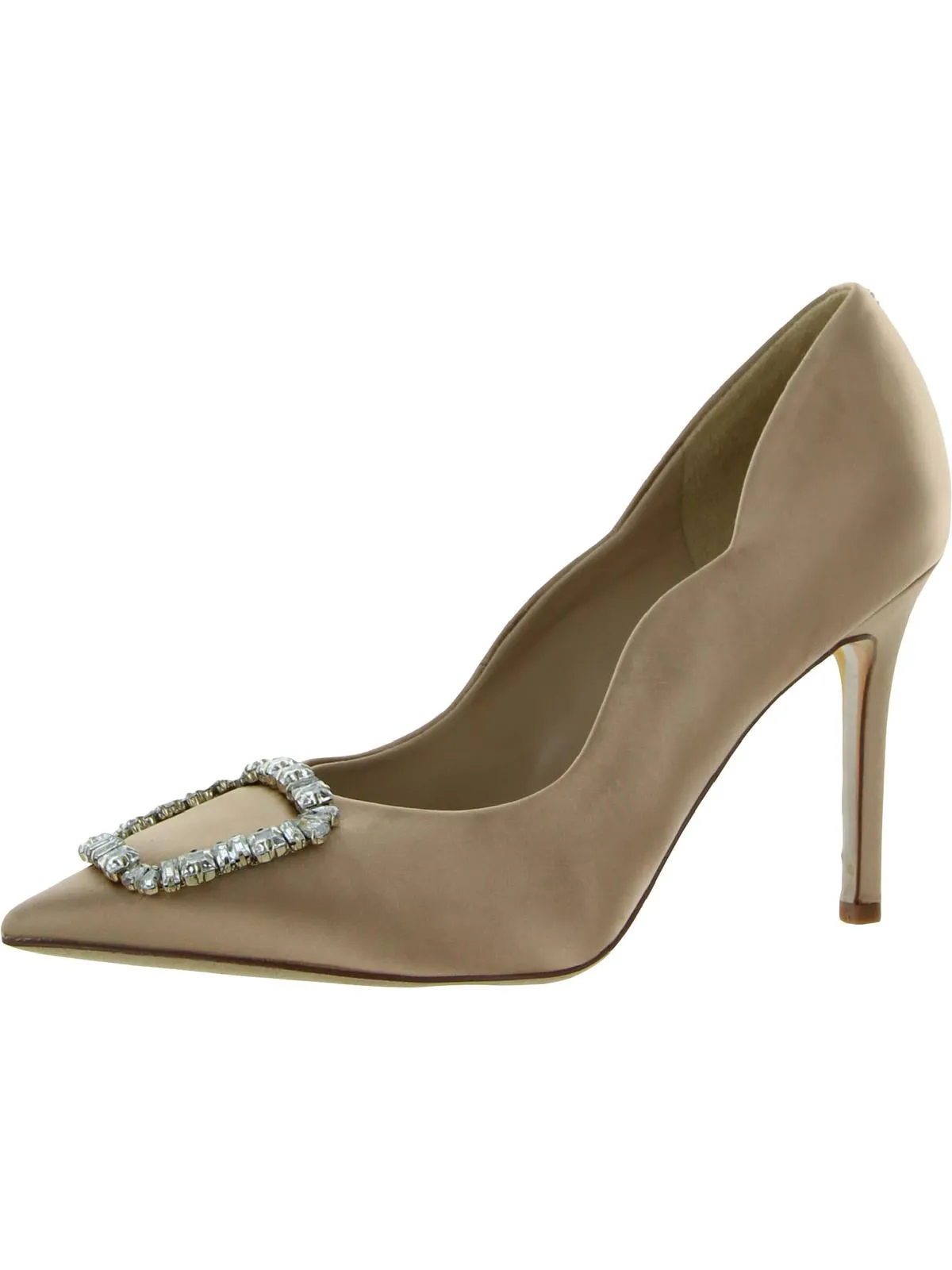 Harriett Womens Scalloped Embellished Pumps