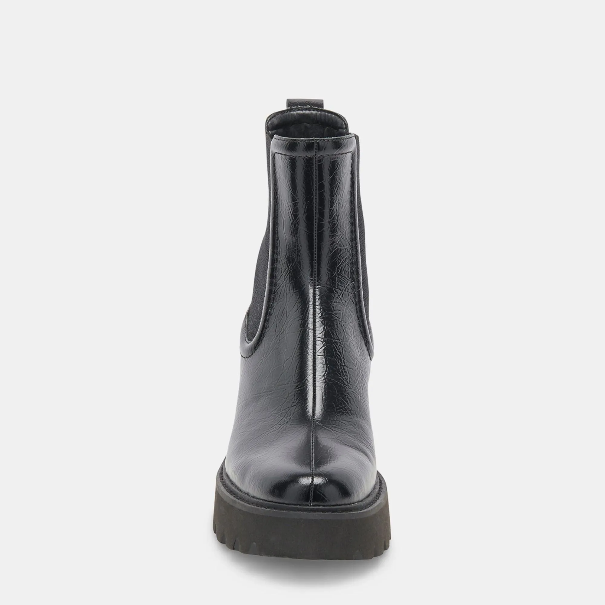 HAWK H2O BOOTIES MIDNIGHT CRINKLE PATENT