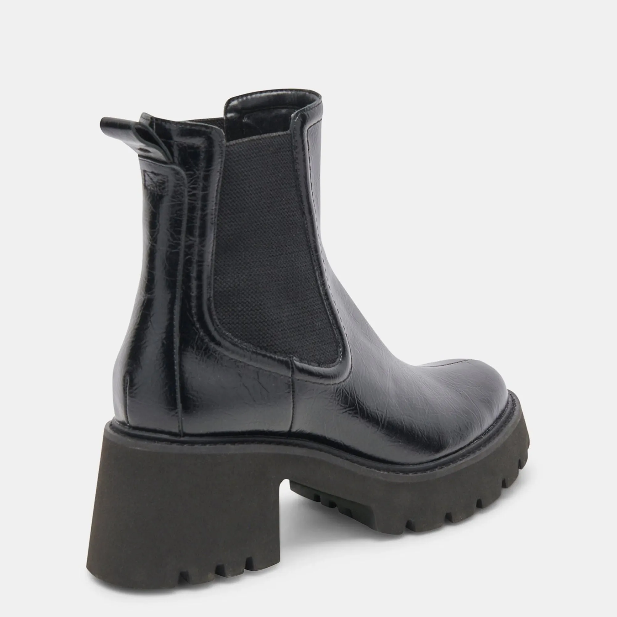 HAWK H2O BOOTIES MIDNIGHT CRINKLE PATENT