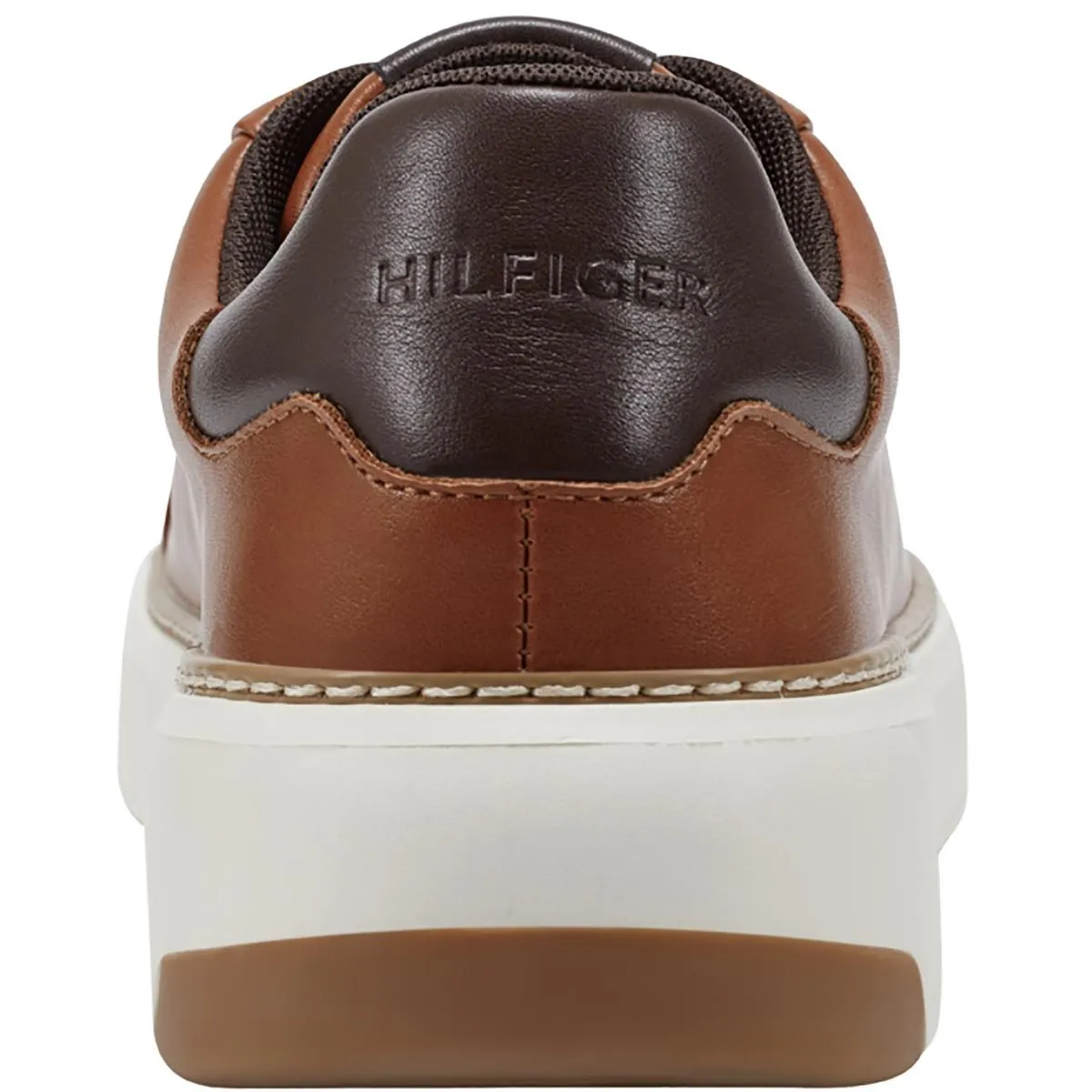 Hines Mens Faux Leather Casual And Fashion Sneakers