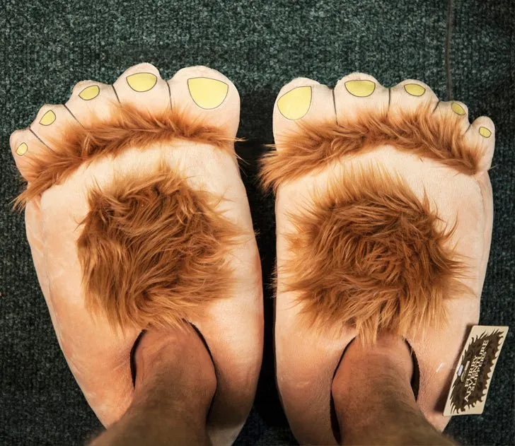 Hobbit Adventure Feet Slippers