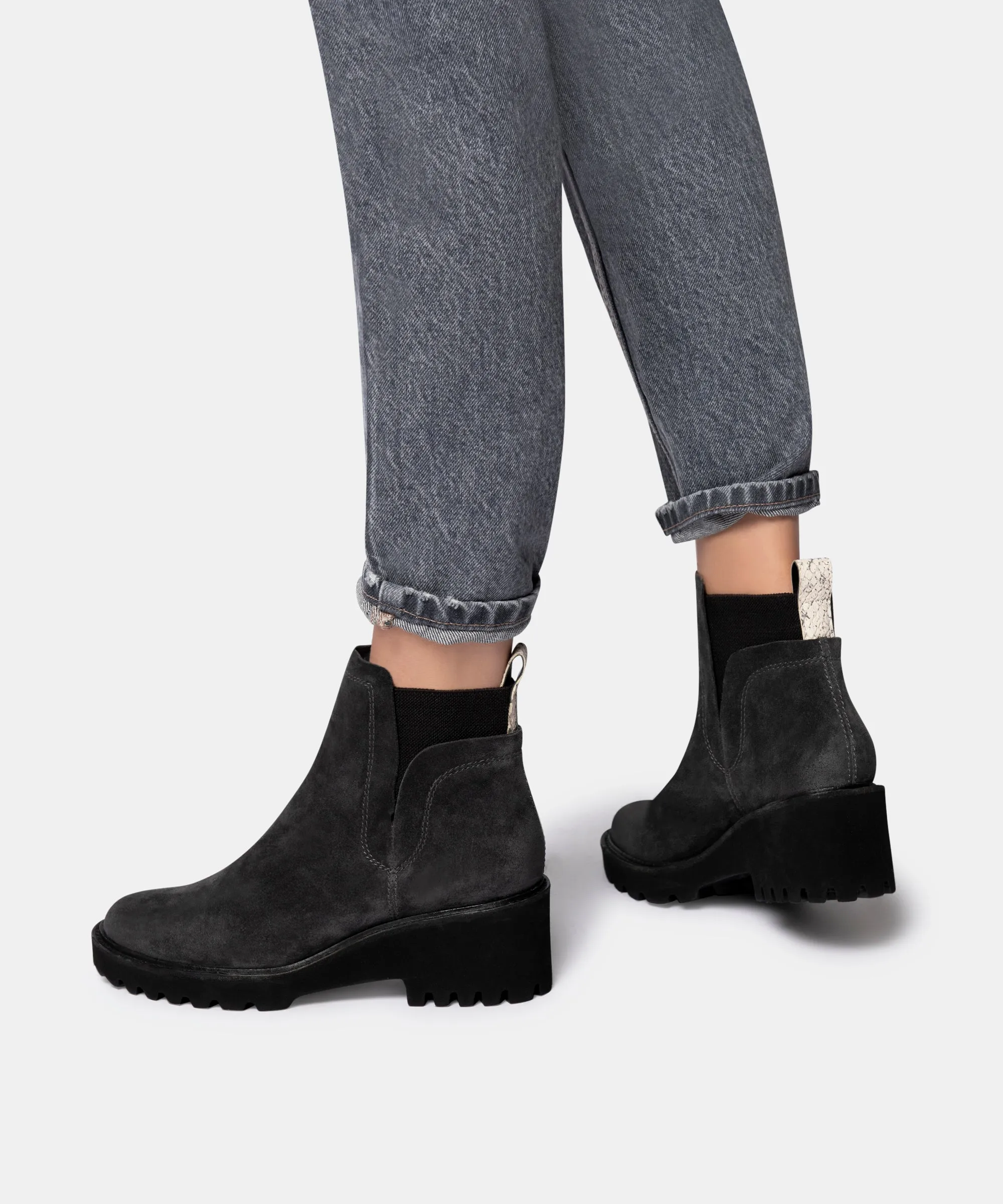 HUEY BOOTIES ANTHRACITE