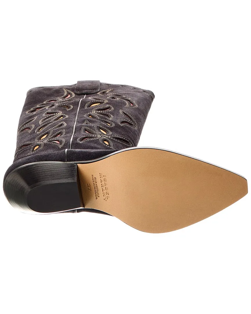 Isabel Marant Denvee Suede Knee-High Boot