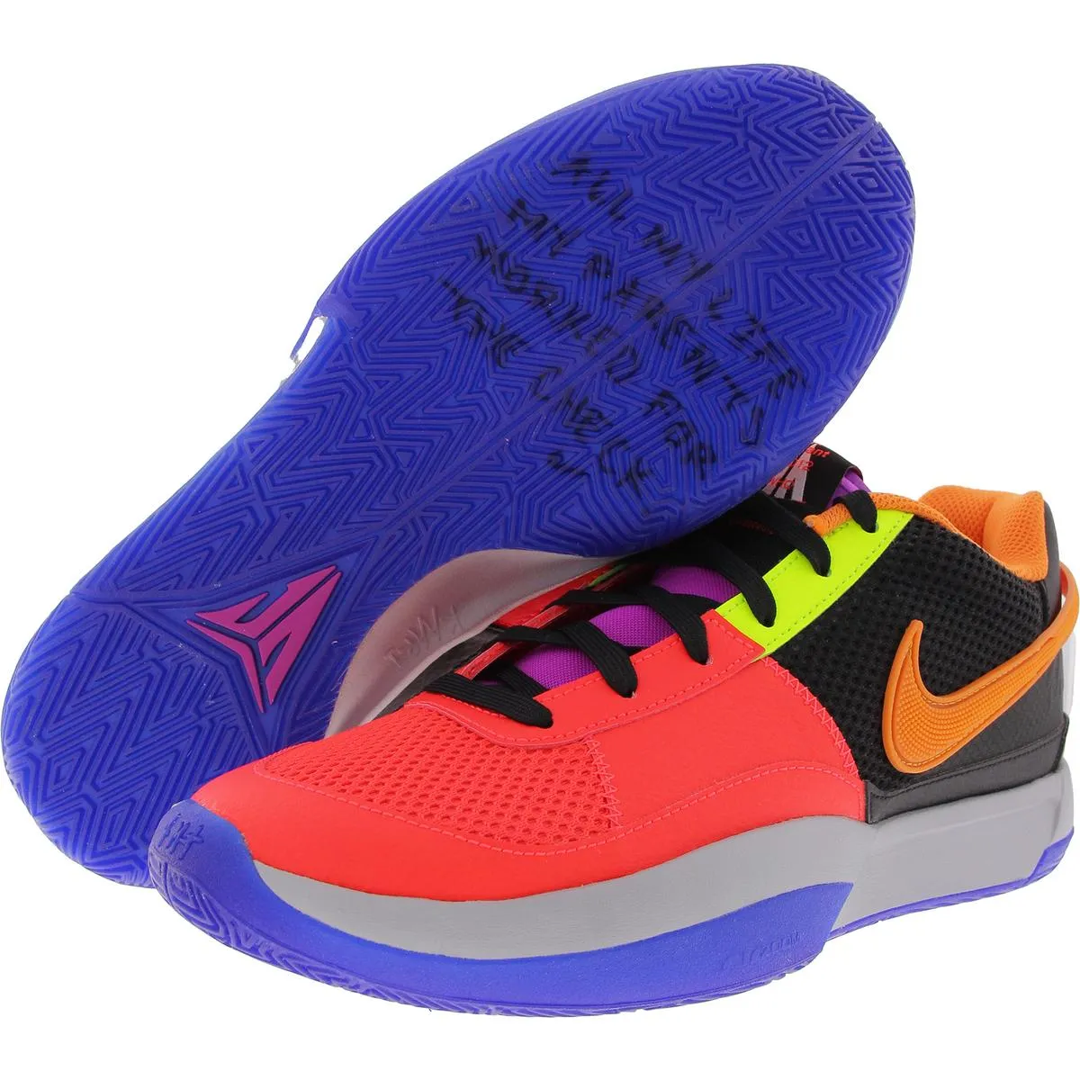 JA 1 ASW Mens Lace-Up Manmade Basketball Shoes