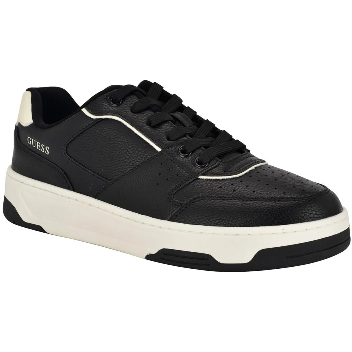 Jeril 3 Mens Lace-Up Faux Leather Casual And Fashion Sneakers