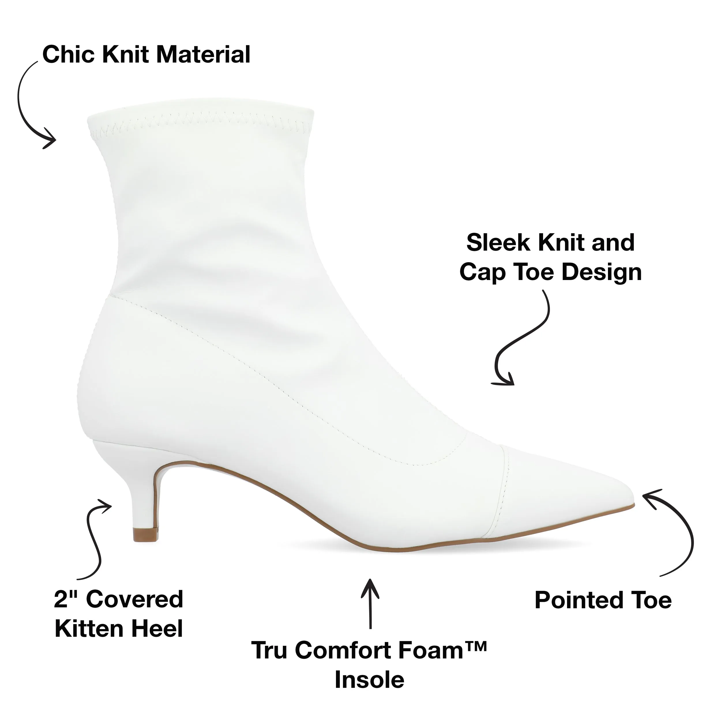 Journee Collection Women's Tru Comfort Foam Jadde Bootie
