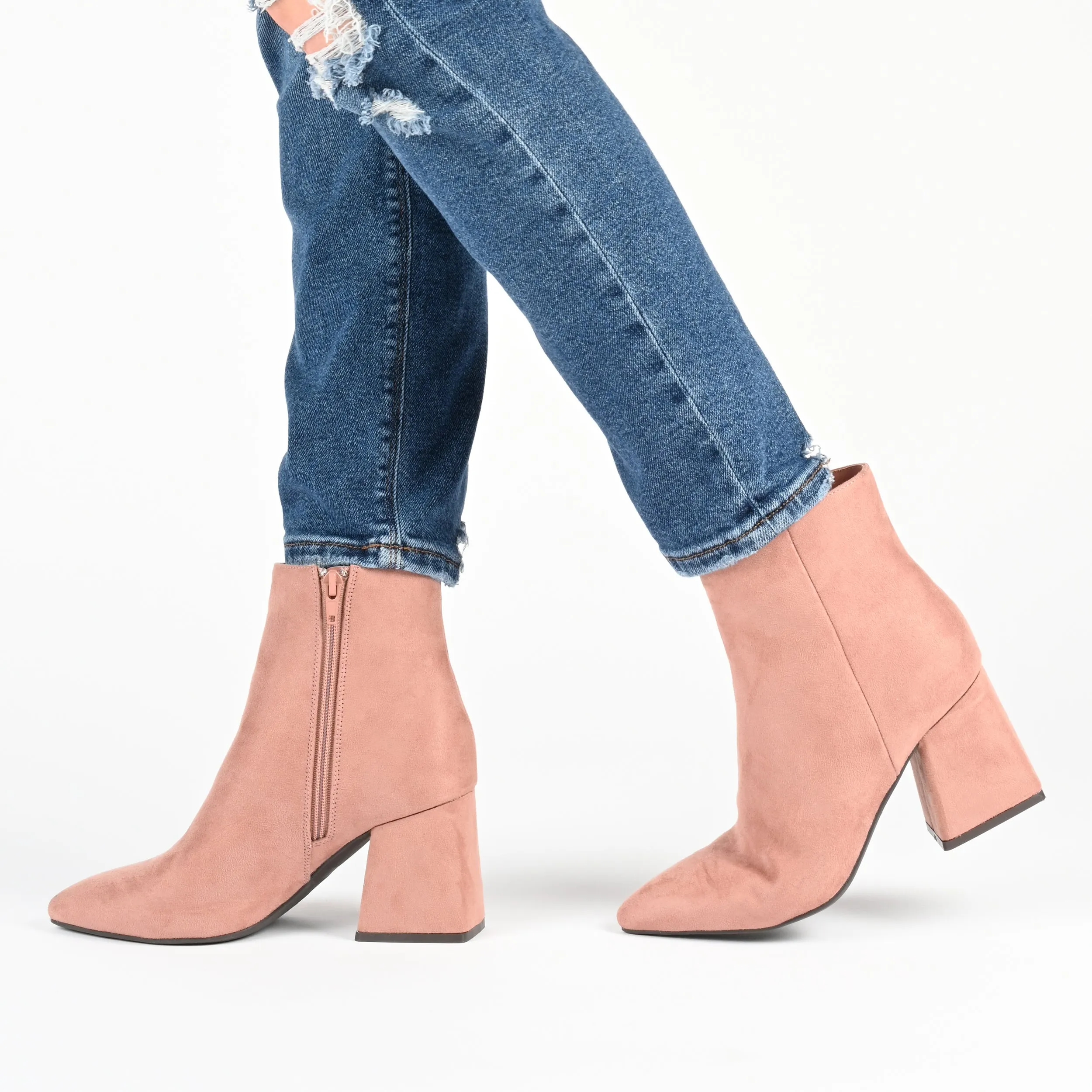 Journee Collection Women's Tru Comfort Foam Mylow Bootie