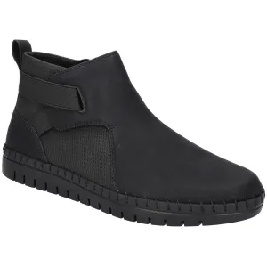 Julienne Womens Faux Leather Zipper Booties