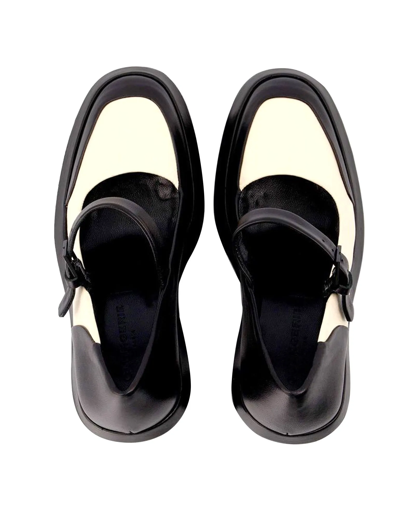 Juna Pumps in Black Leather