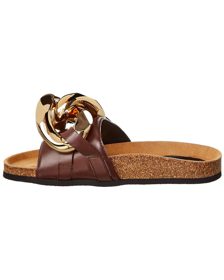 JW Anderson Chain Leather Slide, 35