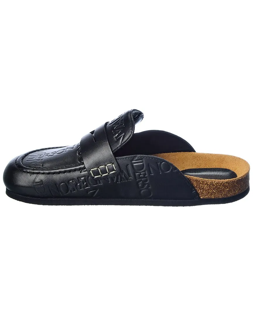 JW Anderson Logo Leather Mule