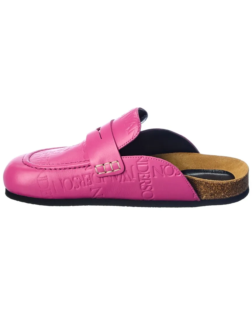 JW Anderson Logo Leather Mule