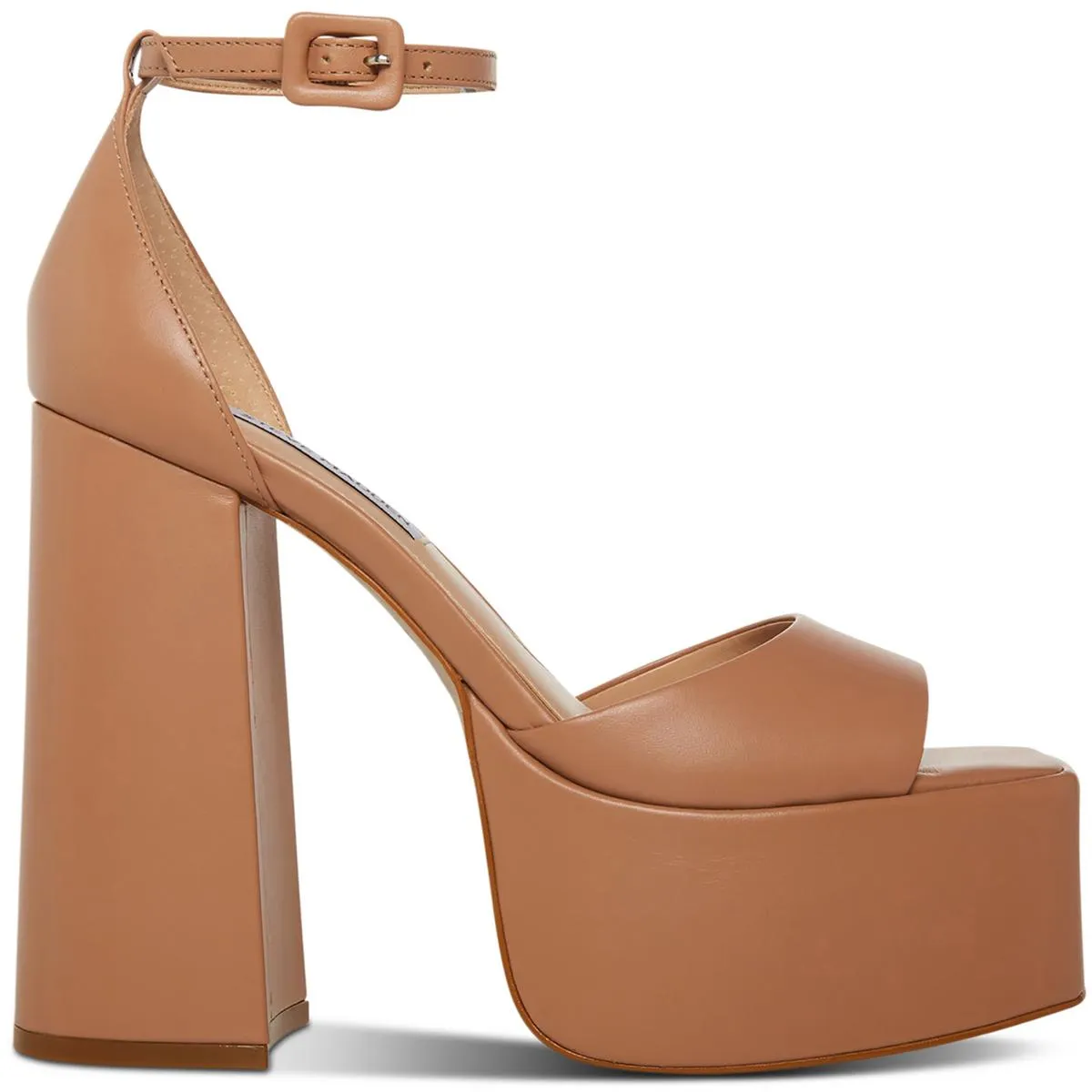 KASSIANI Womens Open Toe Ankle Strap Platform Heels