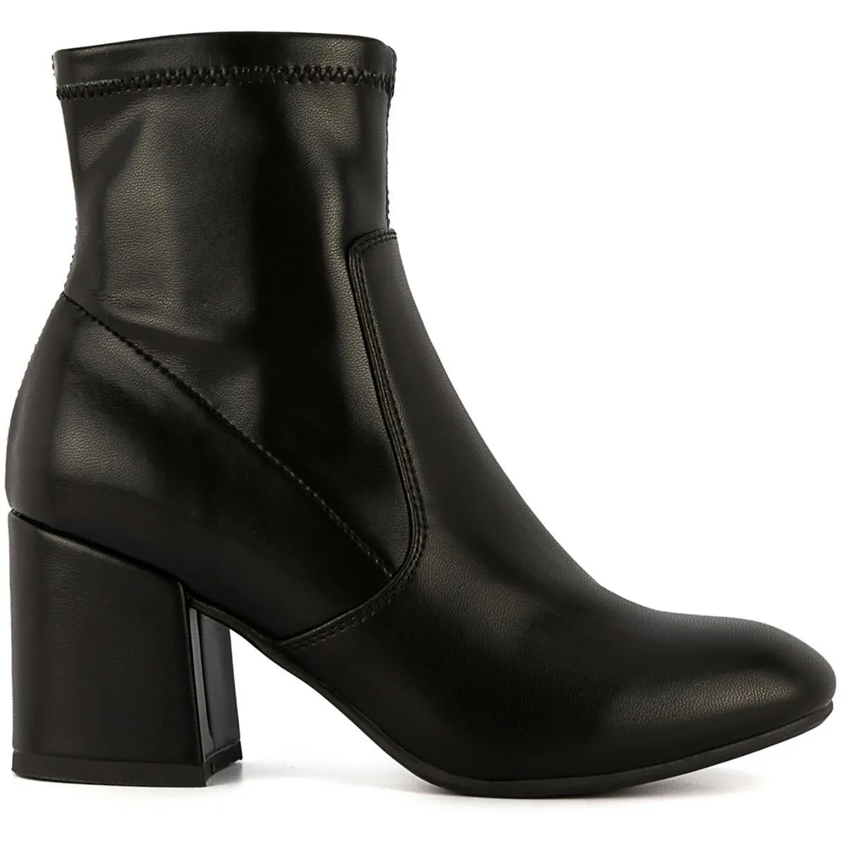 Kep Womens Faux Leather Ankle Booties