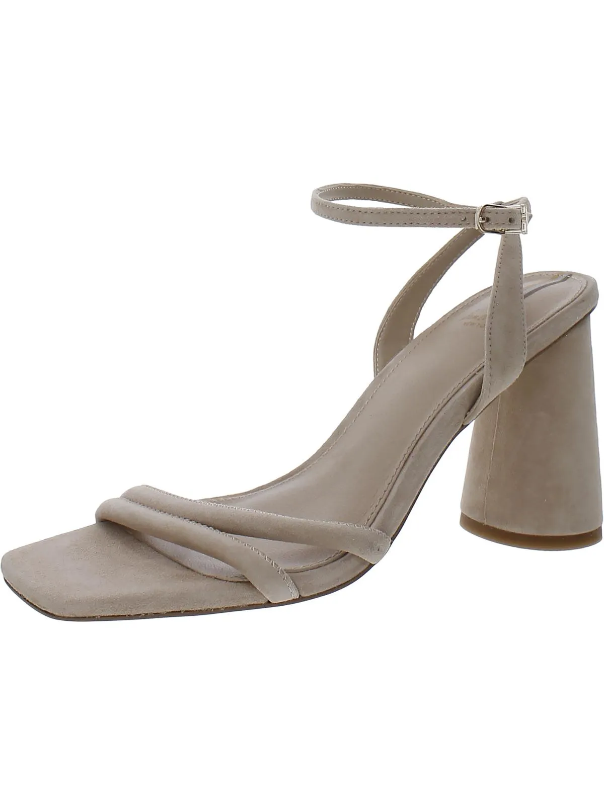 Kia Womens Padded Insole Square Toe Heels