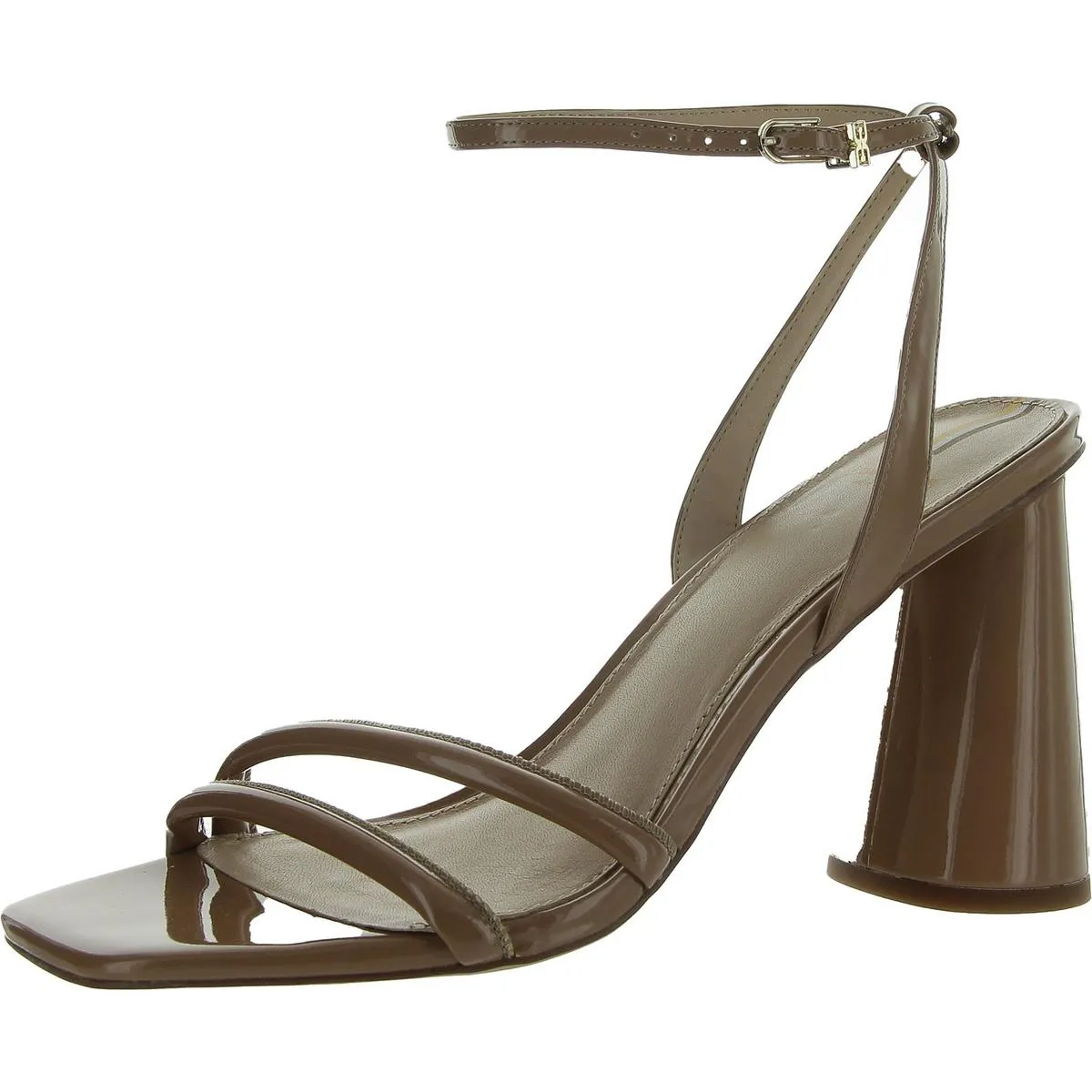 Kia Womens Padded Insole Square Toe Heels