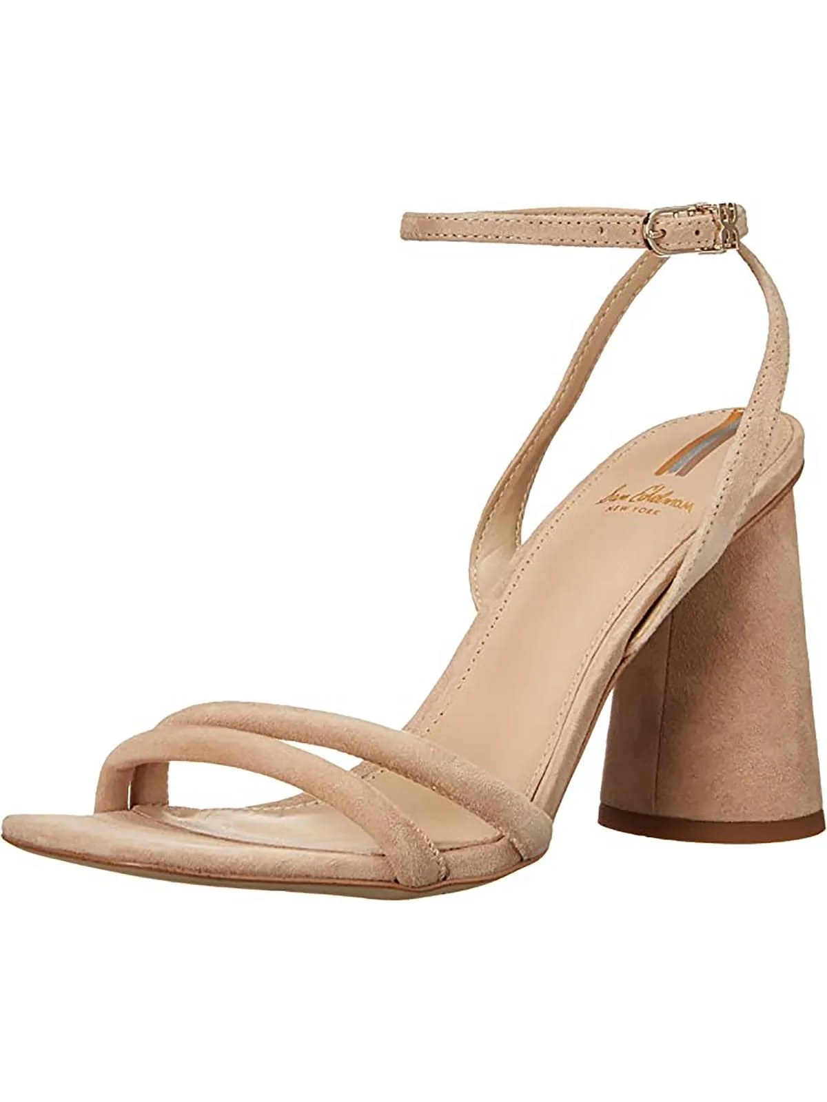 Kia Womens Padded Insole Square Toe Heels