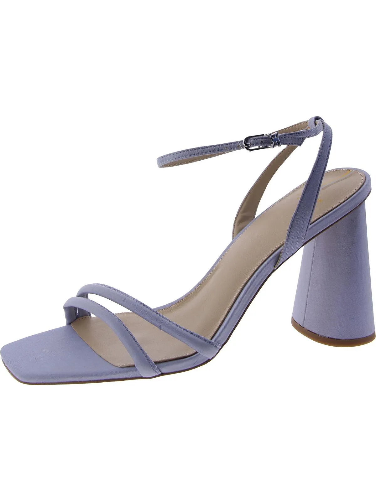 Kia Womens Padded Insole Square Toe Heels