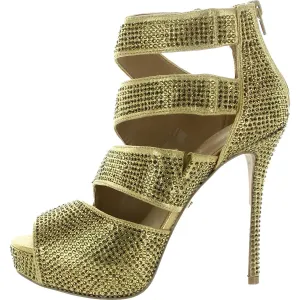 LANA Womens Strappy Manmade Pumps