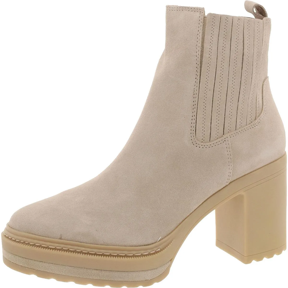 Lenny Womens Suede Padded Insole Booties